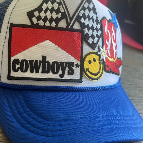 Cowboys Blue Trucker Hat - Picture 3 of 4